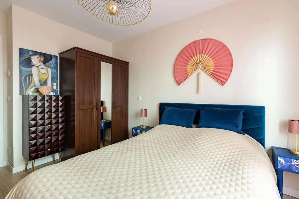 Image 6 of Appartement climatisé 3 étoiles T3 chic à Strasbourg avec billard et terrasse
