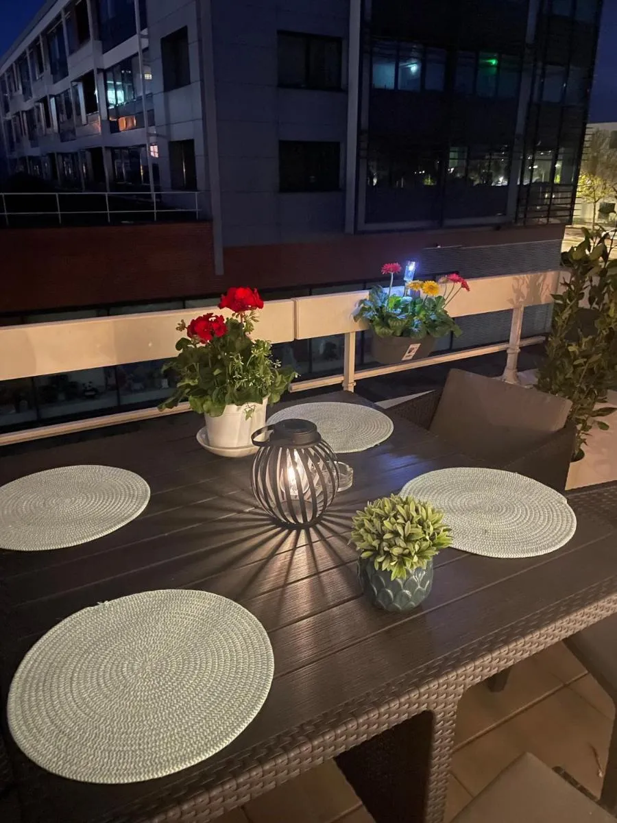 Image 5 of Appartement haut standing F2 Rivetoile Strasbourg centre parking gratuit terrasse