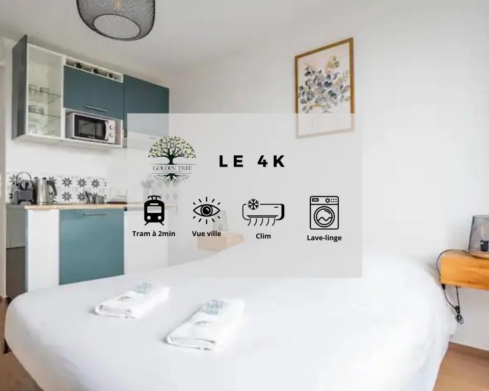 Image of Le 4K – Vue dégagée, Clim, Gare 10min à pied