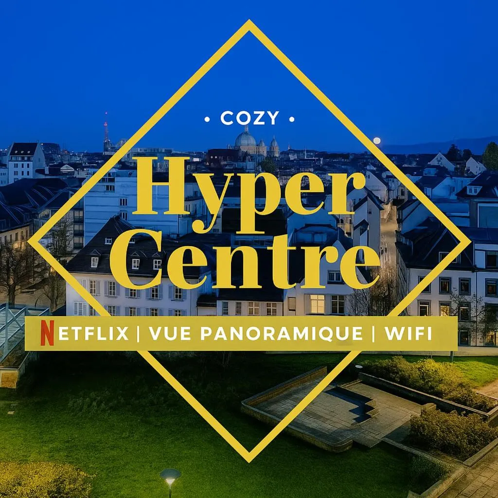 Image 3 of Le Cocon – Vue panoramique Strasbourg – Wifi – Netflix