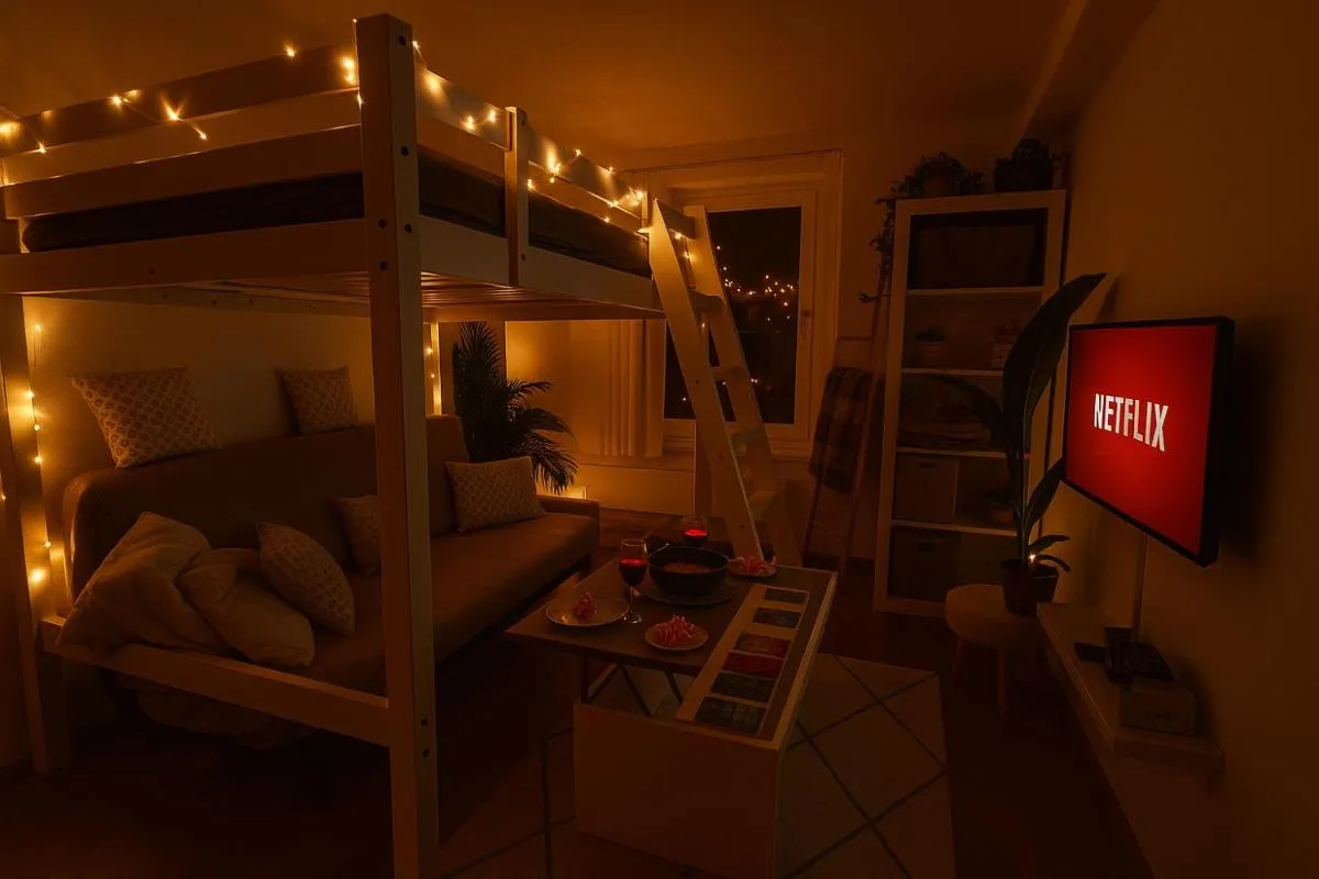 Image 1 of Le Cocon – Vue panoramique Strasbourg – Wifi – Netflix