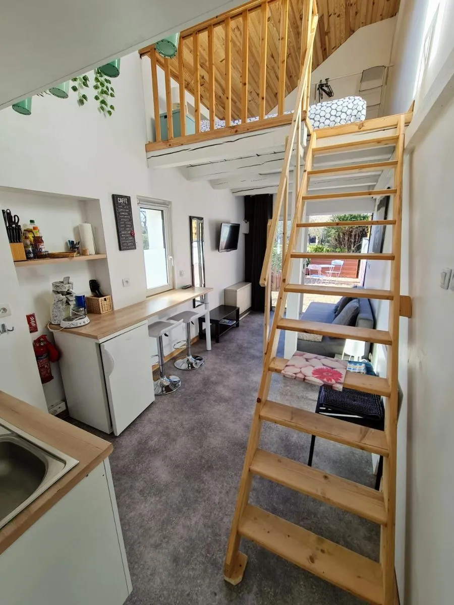 Image 3 of Studio Mezzanine Chez Papou, Ville et Forêt